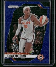 2024 Panini Prizm WNBA #118 DiJonai Carrington Blue Velocity Prizms