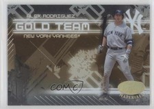 2005 Leaf Certified Materials Gold Team Alex Rodriguez #GT-2 0f6