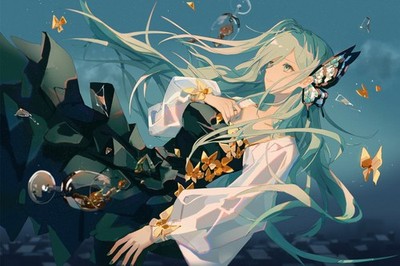 Anime Art 2D Portrait Synthesizer V Lirseven 11x17 Poster