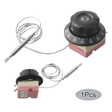 Oven Thermostat Controller Switch 2 Pin Adjustable Temperature Electric D ▪
