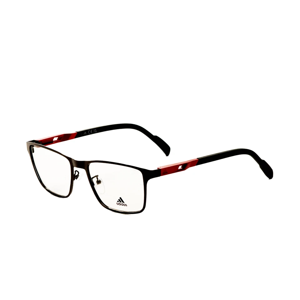 Adidas Para Hombre 54mm Brillante Gunmetal Ópticas SP5021-008-54