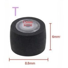 5PCS New 8.8*6*1.5mm Pinch Roller Press Belt Pulley Deck Audio Recorder