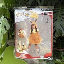 POK MON EEVEE HALLOWEEN COSTUME-YOUTH SIZE 4-6X-DISGUISE-NWT 