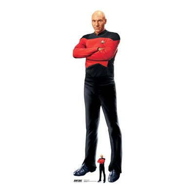 Star Trek Pappaufsteller (Stand Up) - Captain Jean-Luc Picard (176 cm)