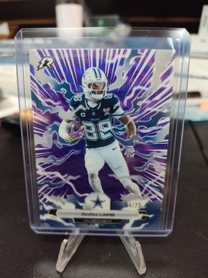 2025 Topps Resurgence CeeDee Lamb Purple /75  #25 Cowboys!