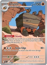 Pokemon Crustle (130/329) Black Bolt LP HOLO on eBay