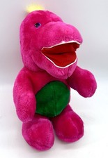 Vintage Happiness Aid By Well-Made Toys Plush Barney Dinosaur Look A Like Fair