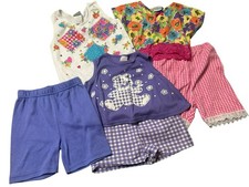 VTG 1990s Girls on the Go 6/6x Clothing Lot Shirts and Shorts 6 Pieces