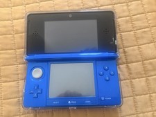 Original Nintendo 3DS Cobalt Blue (With clear case)