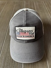 Vtg The Company Hat Cap SnapBack Trucker Mesh Made In USA