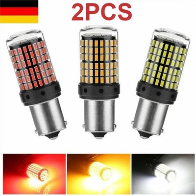 2X Canbus Fehlerfrei Hell BAU15S PY21W Auto Signal Licht Glühbirne 7507 1156PY