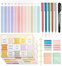 Bible Journaling Kit Colored Bible Study Supplies 12 Pastel No Bleed Highlighter