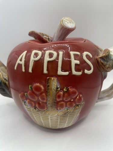 Apples Teapot Vintage - Picture 6 of 7