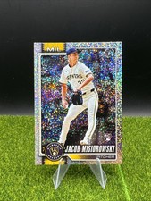 Jacob Misiorowski 2026 Topps Series 1 Celebration Confetti RC #10 Brewers