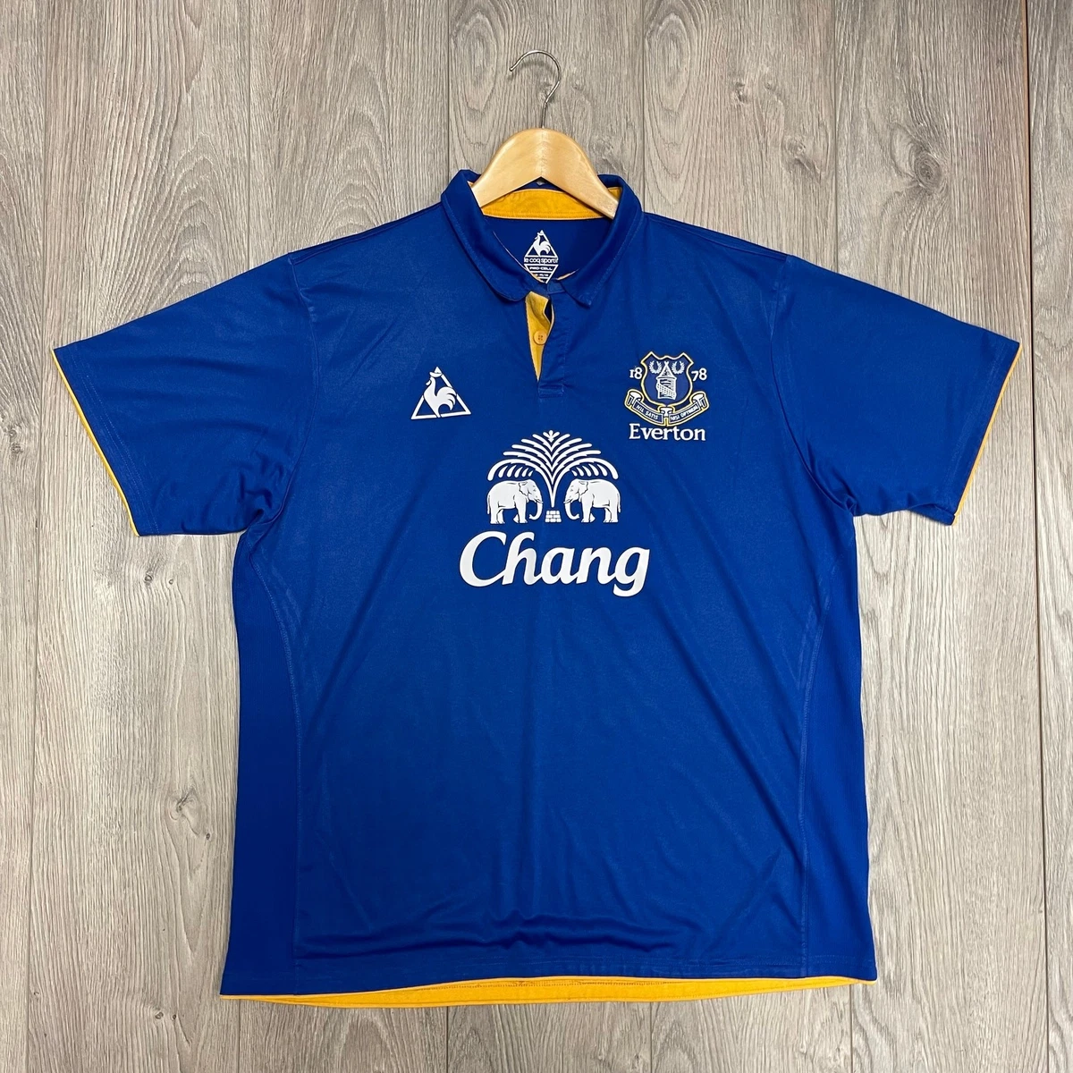 Revealed: The new Everton FC Le Coq Sportif away kit 2011/12 season - Liverpool