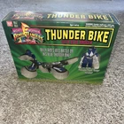 VINTAGE 1994 BANDAI POWER RANGERS THUNDER BIKE & BLUE RANGER ACTION FIGURE NEW