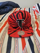 Mitchell & Ness Men's Vintage Falcon's Flat Brim Snapback Hat