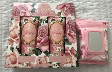 Saponificio Artigianale Fiorentino Rose Garden Hand Cream Body Lotion Face Wipes
