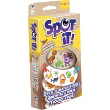 Spot It Dinosaurs Card Game - Fast-Paced Matching Fun with Small, Multicolor