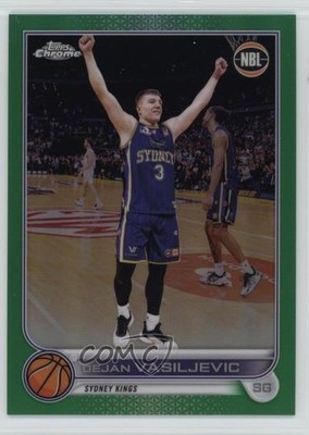 2022 Topps Chrome NBL National Basketball League 59/99 Dejan Vasiljevic #84 06kk