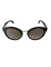 PRADA Sunglasses Wellington Plastic BLK BRW Ladies SPR 05T