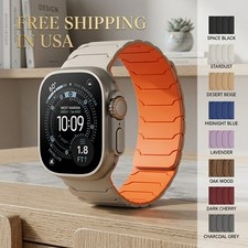 Magnetic Band Strap for Apple Watch Ultra 49mm Series 11 10 9 8 7 6 SE