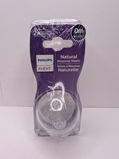 Philips Avent Natural Response Nipple Flow 0m 4 Pack