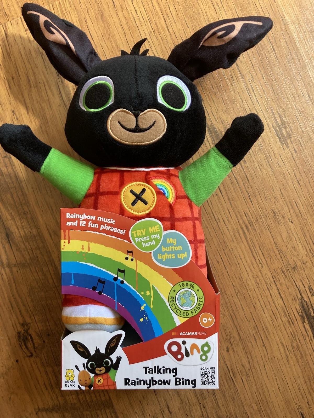 Bing Bunny Talking Interactive Plush Singing Talking Toy Suitable From Birth New