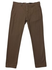 Harmont & Blaine Chino Trousers Brown Narrow Fit Stretch Men's W36 L31.5