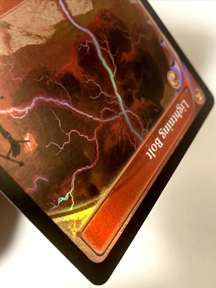 MTG Lightning Bolt (Future Sight Foil) Secret Lair Drop 0001 NM - Image 4 of 4