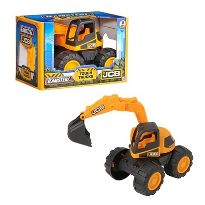 Teamsterz JCB 7-Inch Orange JCB EXCAVATOR Construction Vehicle