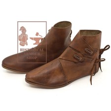 WEEKEND SALE Leather Viking Jorvik style leather nailed sole combat Boots