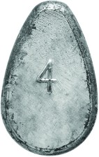 Eagle Claw WNOROLL-4 Lead No Roll Sinker 4oz ...