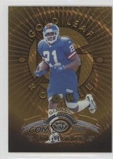 1997 Leaf Gold Leaf Rookie Fractal Matrix Tiki Barber #160 0q3