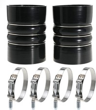 Silicone Charge Air Cooler Hump Hose Boot Set 4 X 6 4 Inch With T Bolt Clamp