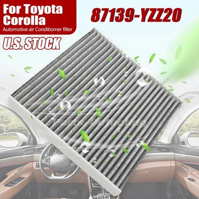 Activated Carbon Air Filter 87139-YZZ20 87139-YZZ08 For Toyota A/C Cabin - Image 1 of 4
