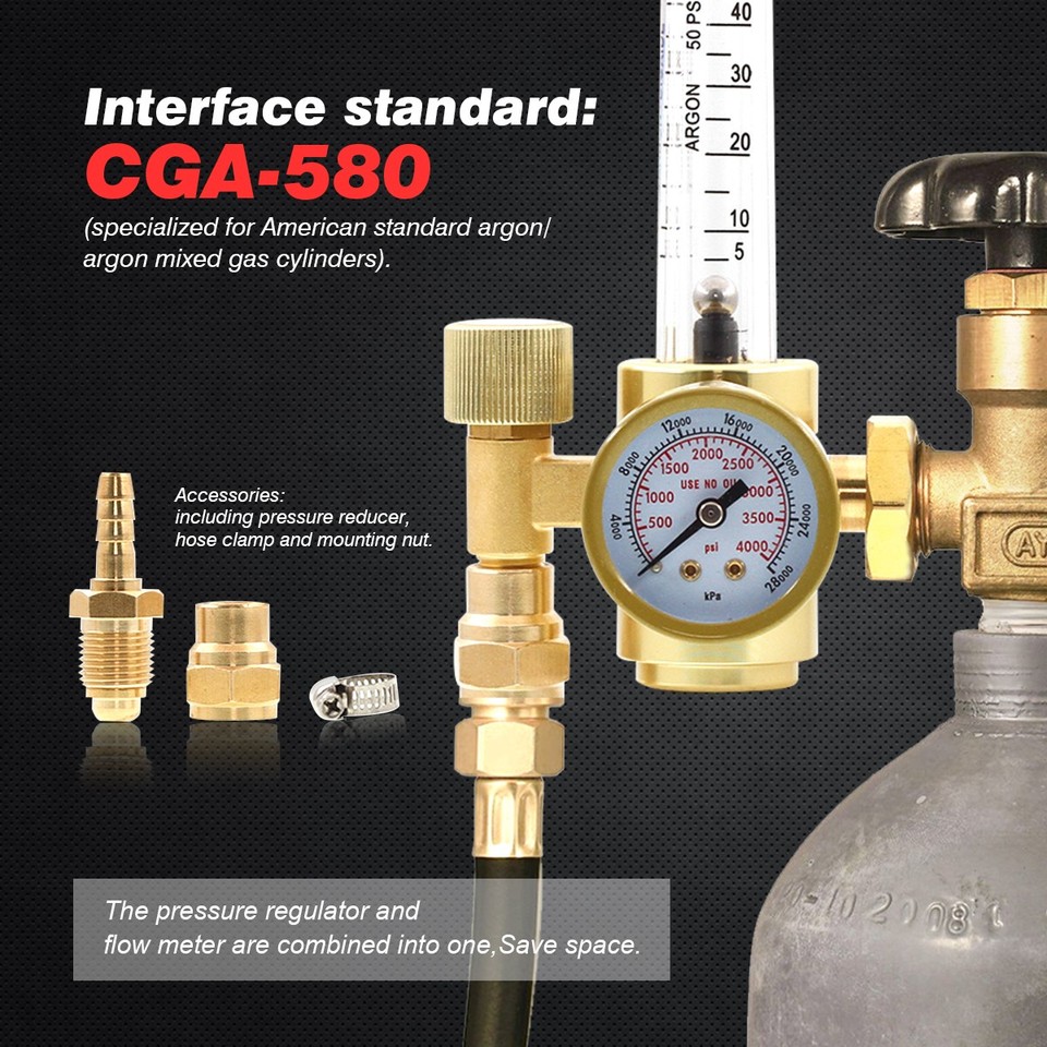 Manometro Argon CO2 AP per riduttori di pressione 0-315 bar Manometro Argon CO2 AP per riduttori di pressione 0-315 bar