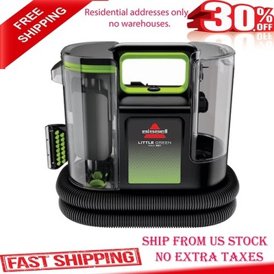 BISSELL Little Green Max Pet Carpet Cleaner, Easy to Use, Self-Cleaning, New