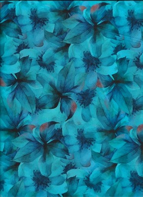 100% cotton floral fabric ''Packed Blooms'' by Studio e