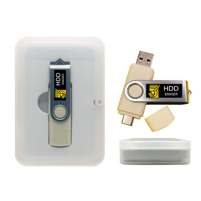Hard Drive Eraser Bootable USB Drive Secure DoD Data Wipe Tool