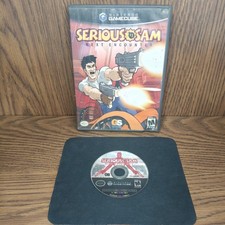 Global Star Serious Sam: Next Encounter Nintendo GameCube No Manual Authentic 
