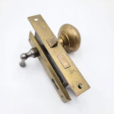 Vintage Door Knob Set Closet Pantry Salvage Reclaimed Hardware