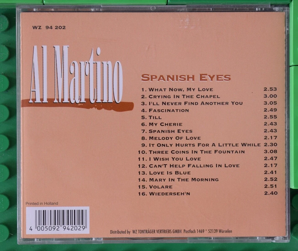 Al Martino - Spanish Eyes - Capitol Records - EMI - CD - Bild 2 von 4
