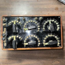 RARE Antique RCA Electrical Test Box Resistance Bridge Decade 237175 Prototype??