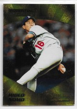 HIDEO NOMO 1995 PINNACLE SELECT UNLIMITED POTENTIAL GOLD INSERT SP /903 DODGERS