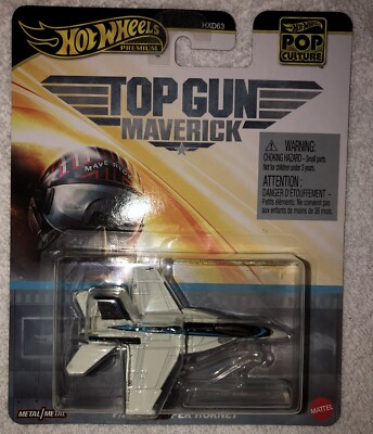 HOT WHEELS PREMIUM POP CULTURE F/A-18E SUPER HORNET TOP GUN MAVERICK 2024 NEW
