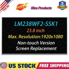 FHD 1920×1080  For Lenovo AIO 520-24ICB 23.8" LED LCD Screen Display Panel A+