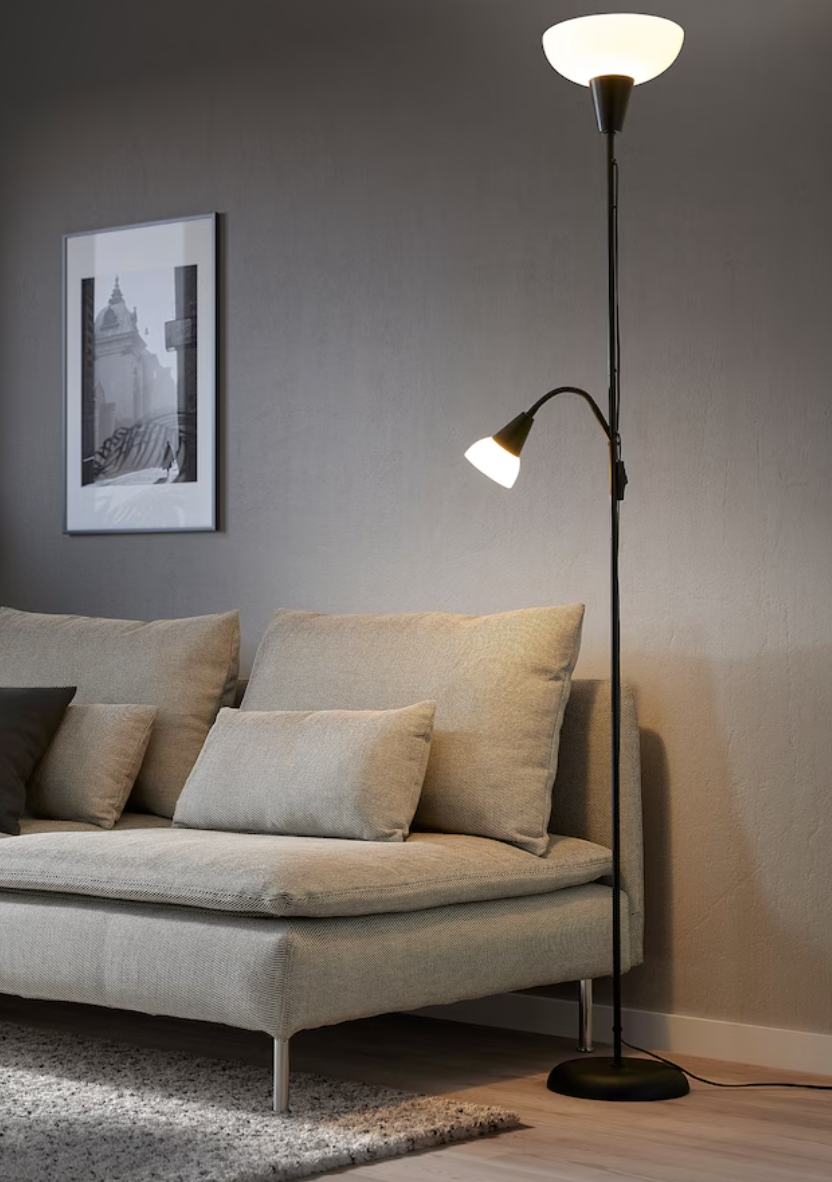 Hektogram Ikea Reading Lamps For Bed Hektogram Floor Uplighter