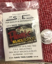 Nascar racing event pin Phoenix slick 50/500 oct 30, 1994 7th annual new