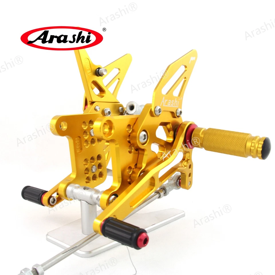 Juego de estriberas traseras para Triumph Speed Triple 1050 R 2005 2006 2007 2008 2009 2010 Foto 3 de 4